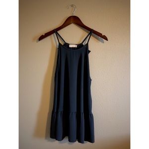 Charcoal Tank with Bow Tie Back